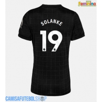 Camisa de time de futebol Tottenham Hotspur Dominic Solanke #19 Replicas 2º Equipamento Feminina 2025-26 Manga Curta